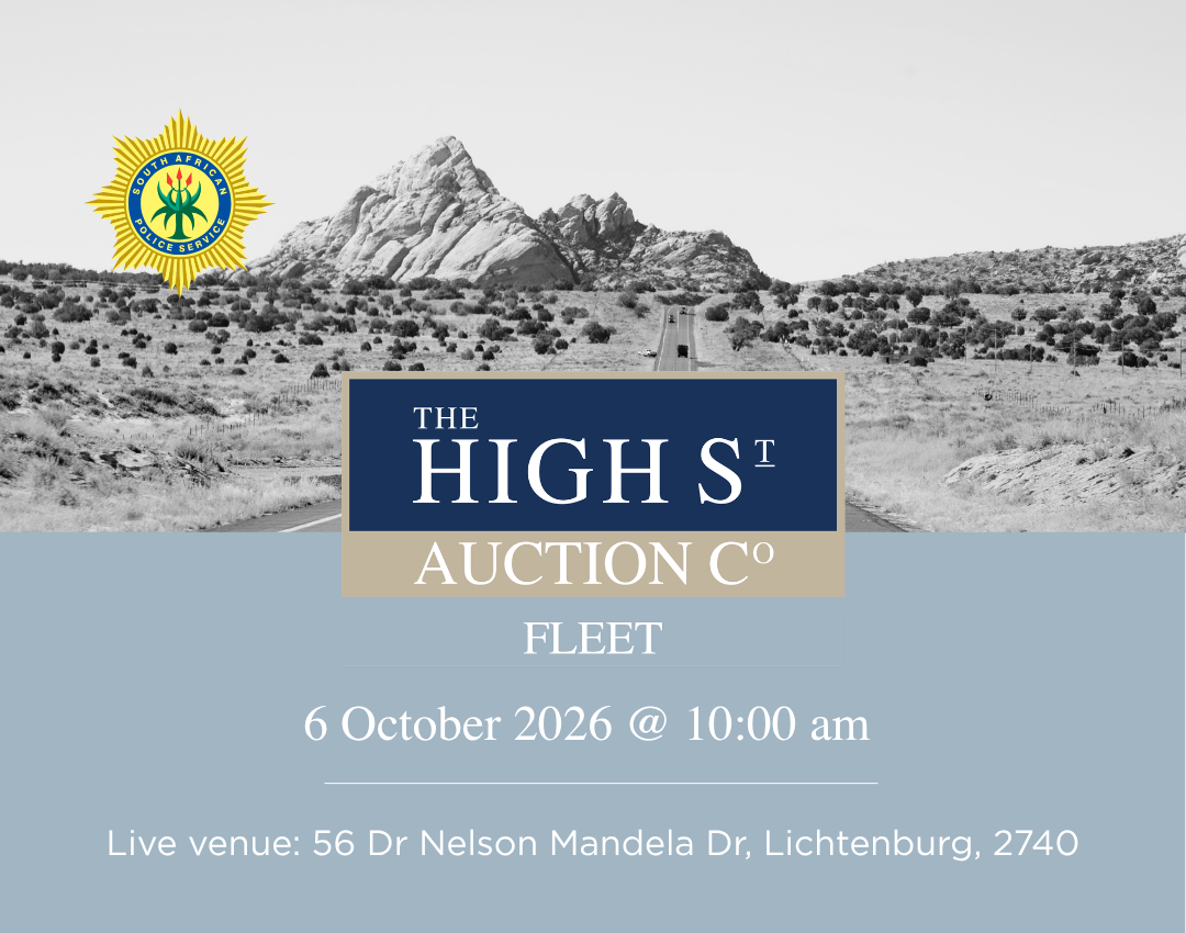 6 October 2026 – SAPS Government Vehicle Live and Online Auction 6 October 2026 – SAPS Government Vehicle Live and Online Auction
