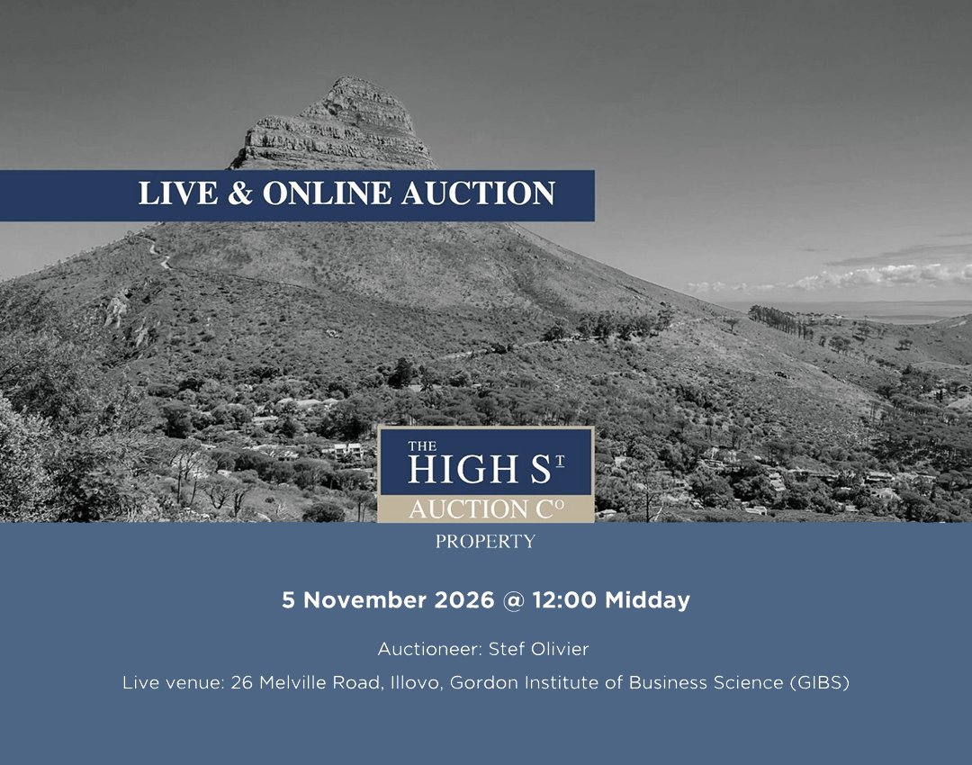5 November 2026 Live & Virtual Online Auction